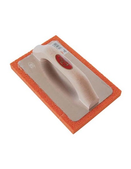 FRATTONE GOMMA ARANCIO 820/1 ANCORA BASE LEGNO/ALLUMINIO SPUGNA H.MM 20 MM 215X135
