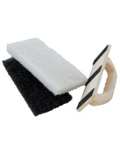 FRATTONE PULIZIA PIASTRELLE 873 ANCORA BASE POLIURETANO 2 TAMPONI H.MM 20 MM 250X120