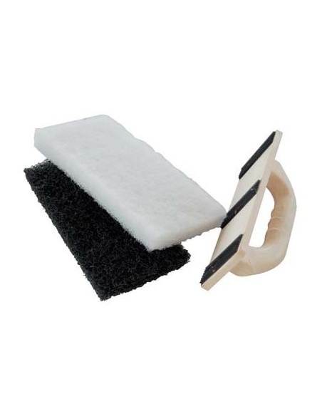 FRATTONE PULIZIA PIASTRELLE 873 ANCORA BASE POLIURETANO 2 TAMPONI H.MM 20 MM 250X120