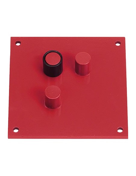 PIASTRA PIEGAFERRO ACCIAIO FORGIATO VERN MM 180/180