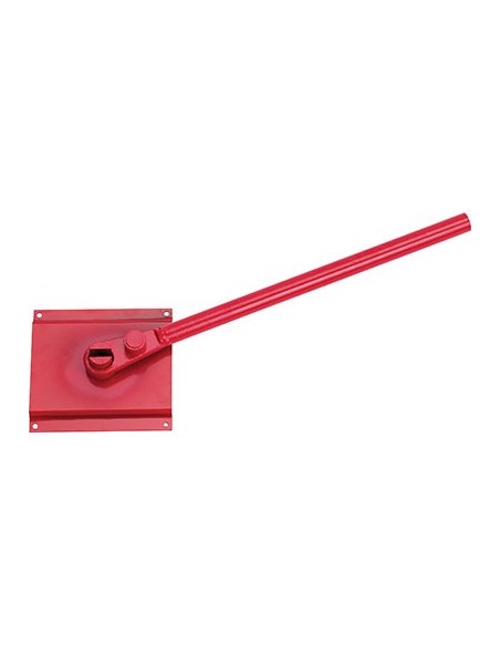 PIASTRA PIEGAFERRO + MANICO ACCIAIO FORGIATO VERN MM 210/190