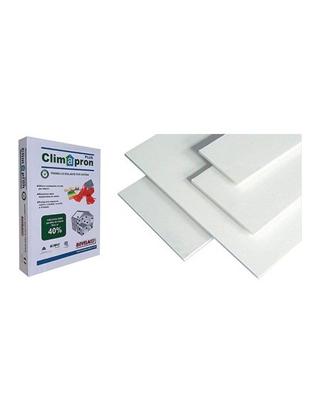 PANNELLO ISOLANTE CLIMAPRON PLUS BOVELACCI CM 80X250 S.MM 6 CF - MQ 20
