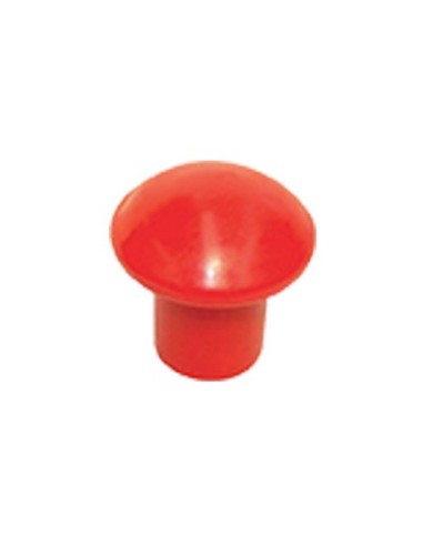 FUNGO SICUREZZA COPRI TONDINO PLT ROSSO MM 6/18