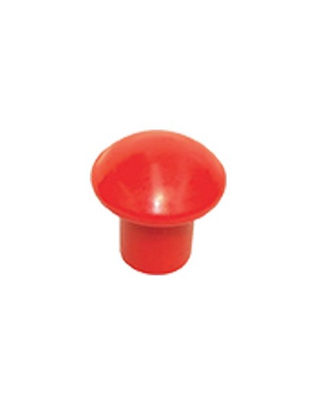 FUNGO SICUREZZA COPRI TONDINO PLT ROSSO MM 6/18