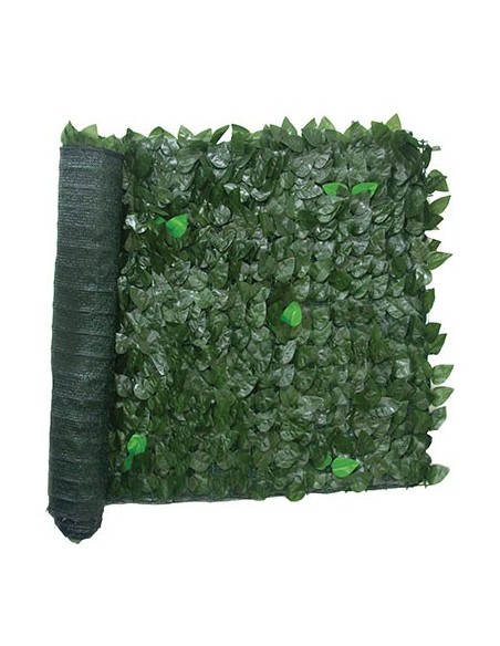 SIEPE SEMPREVERDE LAURO + RETE OMBRA PE VERDE H.CM 100 L.MT 10