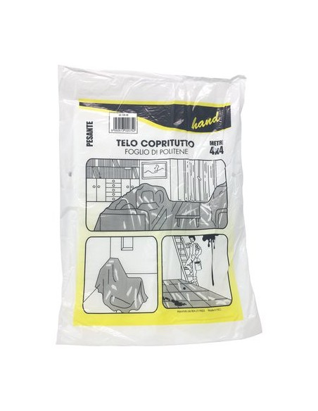 TELO COPRITUTTO PE ALTA DENSITA HAND MT 4X4 GR 140 CA + POLIECO