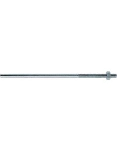 BARRETTA FILETTATA + DADO ZINCATI M6XMM 150 CF - PZ 200