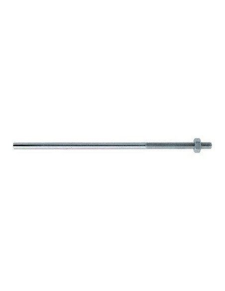BARRETTA FILETTATA + DADO ZINCATI M6XMM 300 CF - PZ 100