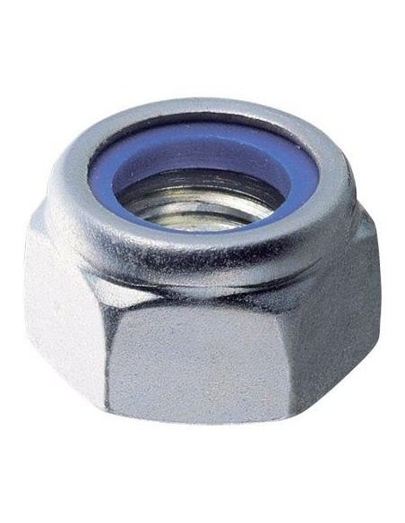 DADO ESAGONALE AUTOBLOCCANTE ALTO ZINCATO M  5 CF - PZ 500