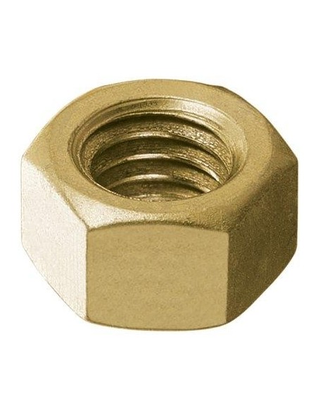 DADO ESAGONALE OTTONE M 12 CF - PZ 10