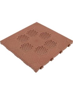 PIASTRELLA AUTOBLOCCANTE PP COTTO CM 40X40 H.CM 2,5