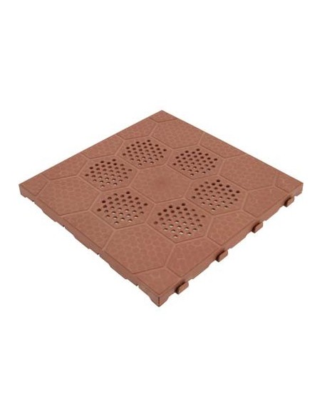 PIASTRELLA AUTOBLOCCANTE PP COTTO CM 40X40 H.CM 2,5