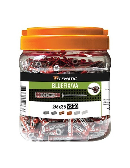 TASSELLO NYLON BLUEFIX/VA 6 TSP PROMOPACK ELEMATIC CF - PZ 250