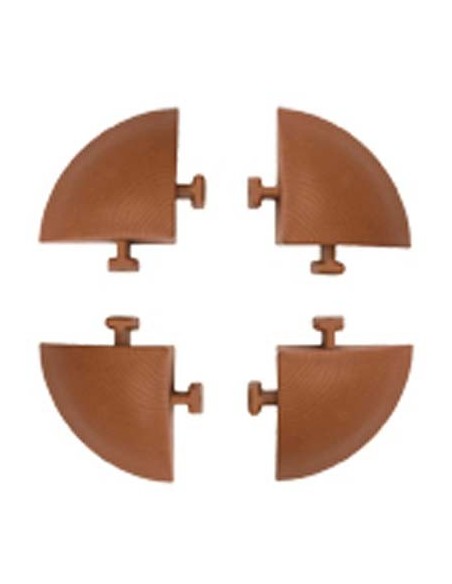 ANGOLARE X PIASTRELLA AUTOBLOCCANTE PP COTTO CM 5X5 H.CM 2,5 CF - PZ 4