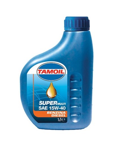 OLIO 4T MINERALE 15W40 SUPERMULTI TAMOIL LT 1 SAE 15W40