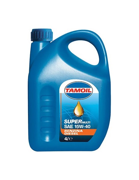 OLIO 4T MINERALE 15W40 SUPERMULTI TAMOIL LT 4 SAE 15W40