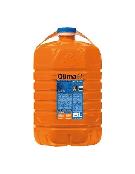 COMBUSTIBILE STUFA RADIANTE KRISTAL QLIMA TAPPO BLU LT  8