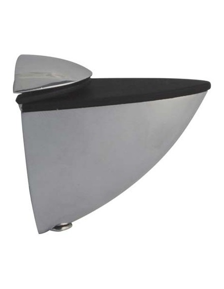 REGGIVETRO A MORSETTO SOLE ZAMA CROMO LUCIDO MM 75X55 S. MAX MM 25