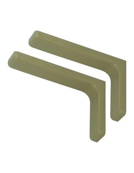 REGGIMENSOLA RICOPERTA LEONARDO BOLIS ACCIAIO/PLASTICA FRASSINO MM 180X114 CF - PZ 2