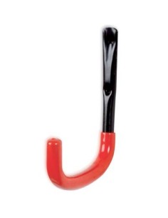 GANCIO PORTA BICI BOLIS ACCIAIO VERN NERO/GUAINA MM 200X16 P.MM 180