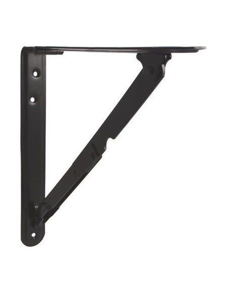 REGGIMENSOLA PIEGHEVOLE ACCIAIO VERNICIATO NERO MM 400X400