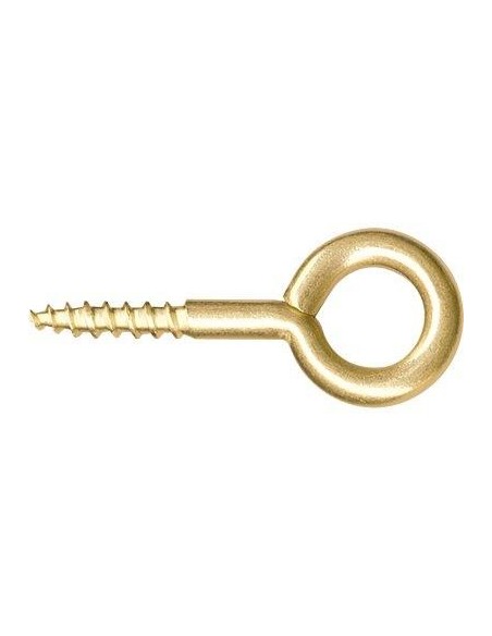 OCCHIOLO A VITE OTTONE PUCCIONI MOD 19X60 MM 9X25X3,5 CF - PZ 200