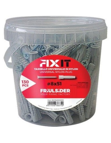 TASSELLO NYLON FIXIT VITE TSP PROMOPACK FRIULSIDER MM 8X51 CF - PZ 130