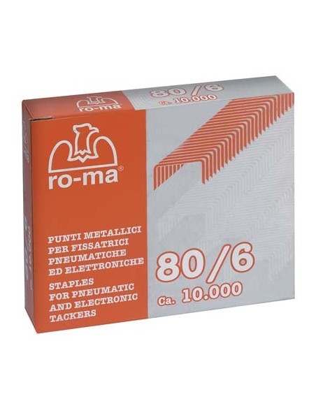 PUNTO 80 X FISSATRICE RO-MA 80/10 GALVA CF - PZ 10000 MM 11,5X10