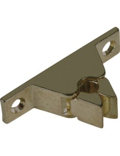 FERMAPORTA A PINZA OTTONE BRONZATO MM 60X14 H.MM 30