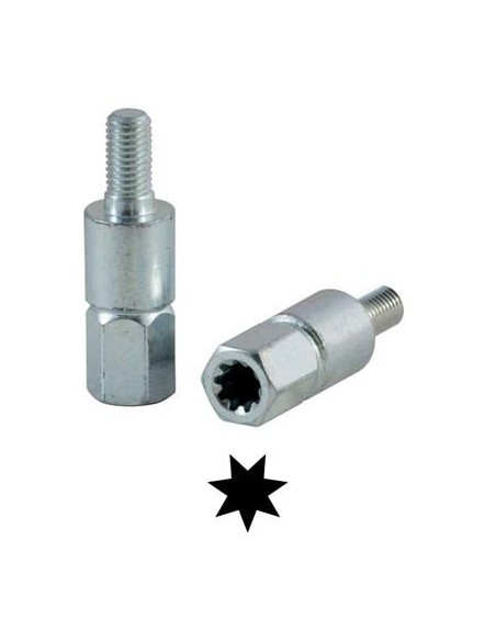 INSERTO X COPPIA CONICA DECESPUGLIATORE DENTI  7