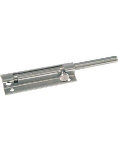 CATENACCIO PORTALUCCHETTO TONDO 15/I IBFM ACCIAIO INOX PIASTRA MM 33 CM 7/11