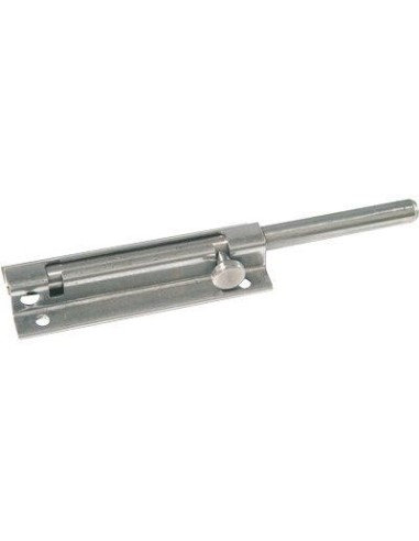 CATENACCIO PORTALUCCHETTO TONDO 15/I IBFM ACCIAIO INOX PIASTRA MM 33 CM 9/15