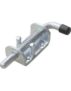 CATENACCIO + MOLLA TONDO 057 IBFM ZINCATO PIASTRA MM 40 CM 7,5/13,5