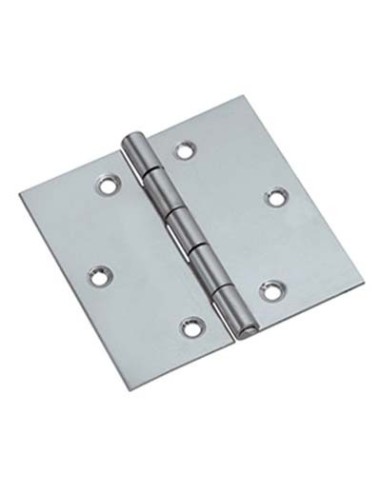 CERNIERA QUADRA 3317 VALTOCE INOX PERNO FISSO MM 30X30X0,8