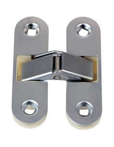 CERNIERE OVALI INVISIBILI A.NICHELATA +NYLON BIANCO MM.89X25 PEZZI 5