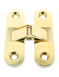 CERNIERE OVALI INVISIBILI A.OTTONATA +NYLON BIANCO MM.89X25 PEZZI 5