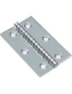 CERNIERA STRETTA 3324 VALTOCE INOX PERNO FISSO MM 40X30X1,5 PEZZI 25