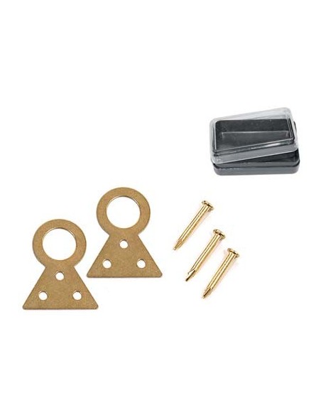 ATTACCAGLIA A CODA DI RONDINE PRONTY FERRO OTTONATO N... 1 CF - PZ 8