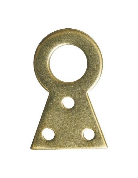 ATTACCAGLIA A CODA DI RONDINE FERRO OTTONATO N...2 CF - PZ 200