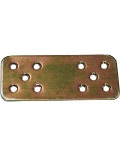 GIUNZIONE GAZEBO PESANTE DRITTA 789 ZINCATA GIALLA S.MM 2,5 MM  90X40