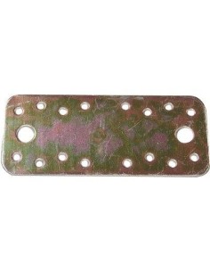 GIUNZIONE GAZEBO PESANTE DRITTA 873 ZINCATA GIALLA S.MM 2,5 MM 130X55