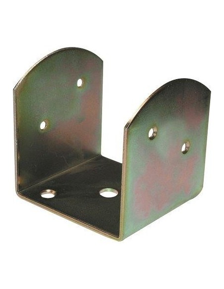 SUPPORTO GAZEBO A U 838 ZINCATO GIALLO S.MM 3,0 MM 45X80 H.MM 40