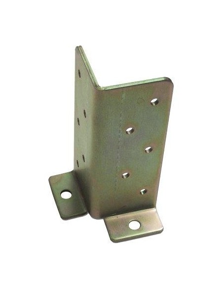 SUPPORTO GAZEBO QUADRO REGISTRABILE 951 ZINCATO GIALLO S.MM 4,0 MM 60X60X165