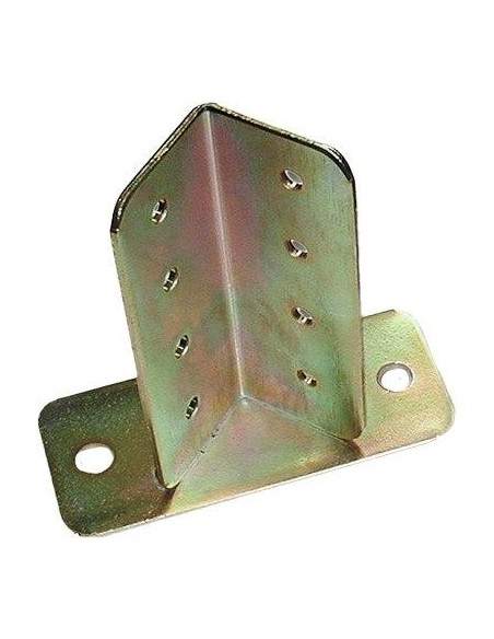 SUPPORTO GAZEBO QUADRO REGISTRABILE 950 ZINCATO GIALLO S.MM 3,0 MM 45X45X130