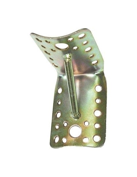 GIUNZIONE GAZEBO 90° TONDO + SAETTA 935 ZINCATA GIALLA PALO MM 80/100 S.MM 2,0 MM 65X85X85 PEZZI 4