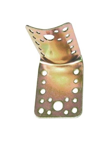 GIUNZIONE GAZEBO 90° TONDO PIANO 936 ZINCATA GIALLA PALO MM 80/100 S.MM 2,0 MM 65X85X85