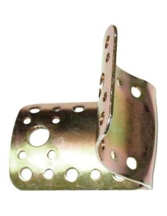 GIUNZIONE GAZEBO 90° TONDO TRAVERSO 938 ZINCATA GIALLA PALO MM 80/100 S.MM 2,0 MM 65X85X85