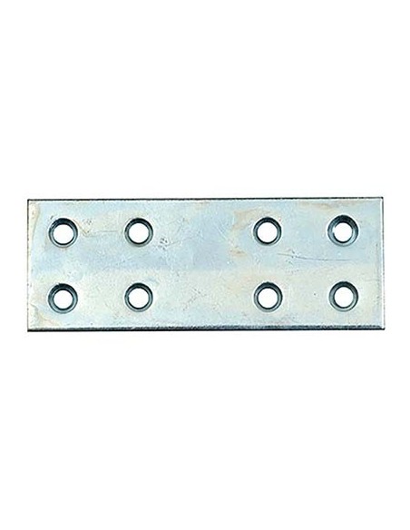 GIUNZIONE 8 FORI DRITTA  ZINCATA S.MM 2,0 CF - PZ 50 CM 10X3