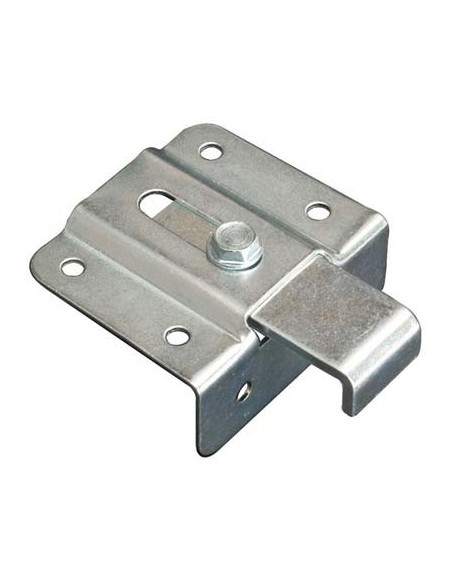 ATTACCAGLIA REGOLABILE BARRA PENSILI ACCIAIO ZINCATO + SQUADRA CORTA