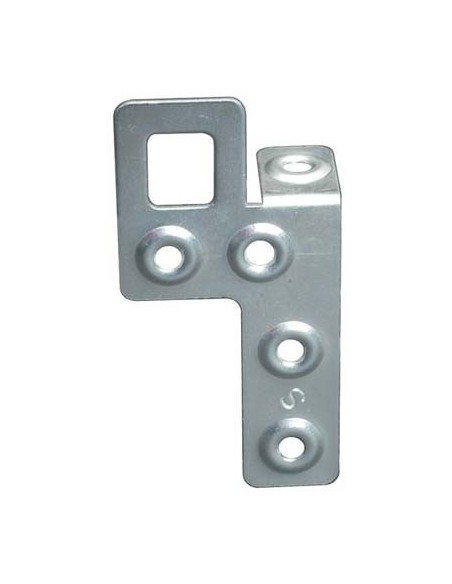 ATTACCAGLIA LATERALE PENSILI ACCIAIO ZINCATO SX